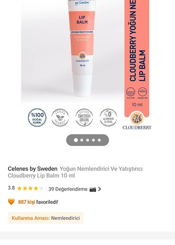 El kremi ve Dudak balm - Görsel 10