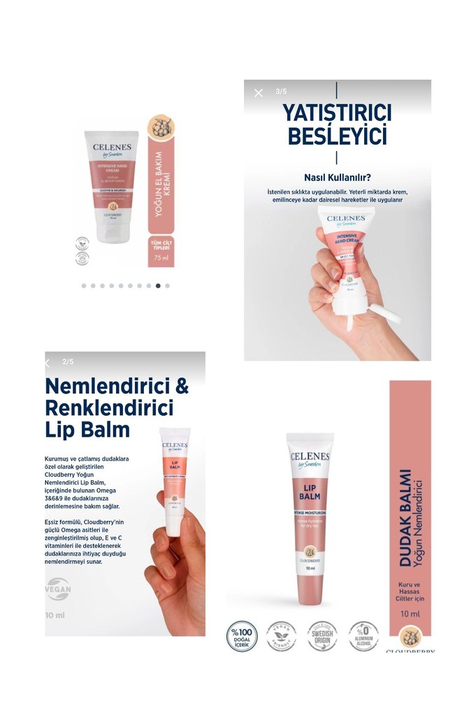 El kremi ve Dudak balm - Görsel 2