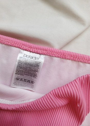 36 Beden Pastel Pembe Bikini Altı
