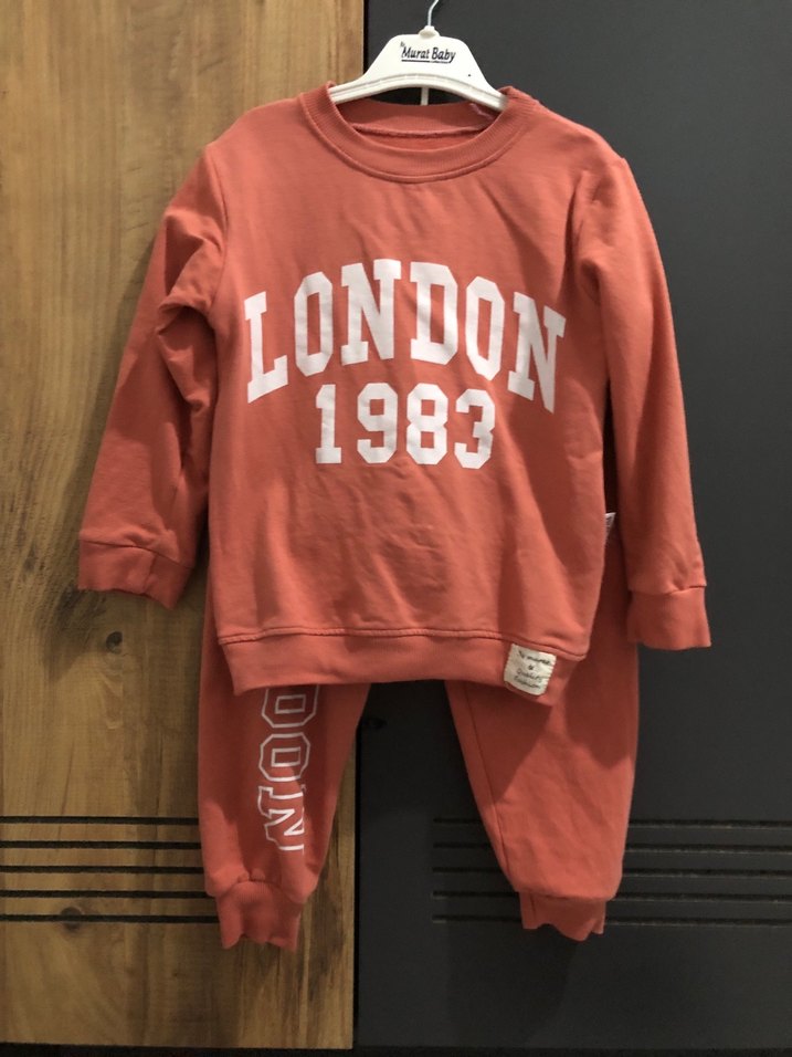 Erkek Çocuk Loose Fit Sweatshirt - London 1983 - Görsel 2