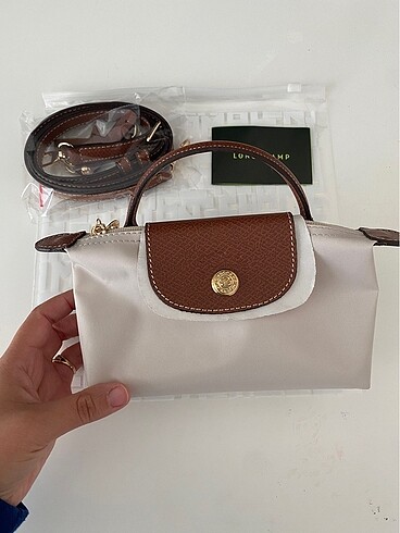 Longchamp Longchamp Hakiki Deri Bej