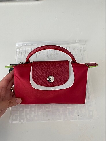 Longchamp Hakiki Deri Kırmızı