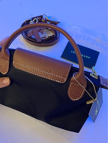  Beden Longchamp Siyah mini