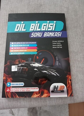 Hız ve Renk Dil Bilgisi Soru Bankası