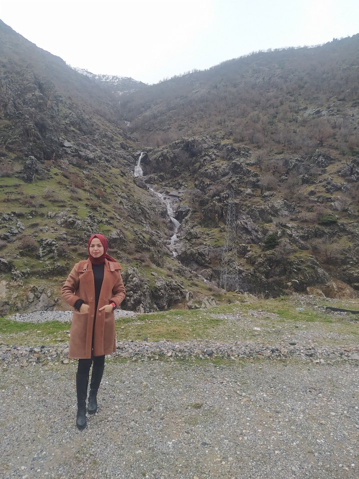 Kadın Camel Süet Kürklü mont - Görsel 2