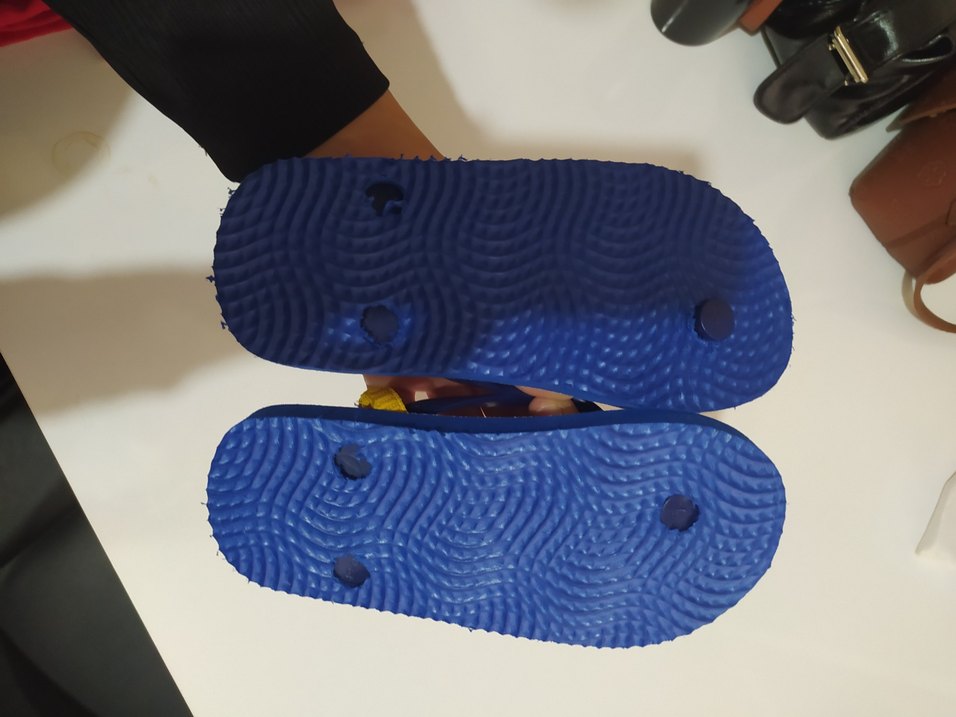 Elastik Bantlı Renkli Batman Erkek Terlik - Görsel 3