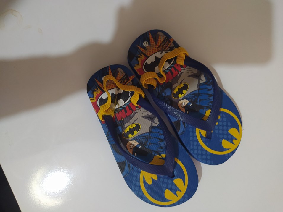 Elastik Bantlı Renkli Batman Erkek Terlik - Görsel 4