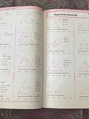  Beden GÜR YAYINLARI ÜÇGENLER FASİKÜLÜ