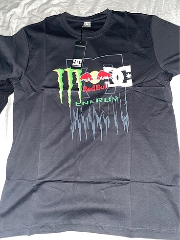 DC monster redbull tshirt