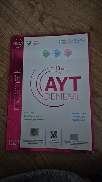 Ayt matematik deneme