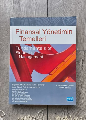 Finansal Yönetimin Temelleri - 7. Baskı