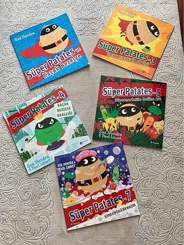 Süper Patates Serisinden 6 Kitap
