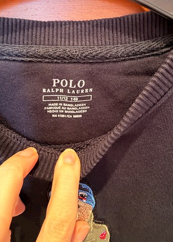 Polo Ralph Lauren Koyu Lacivert Sweatshirt - Görsel 4