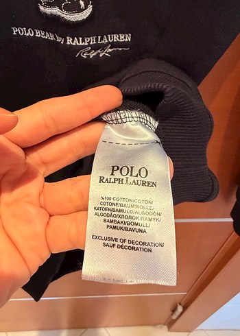 Polo Ralph Lauren Koyu Lacivert Sweatshirt - Görsel 5