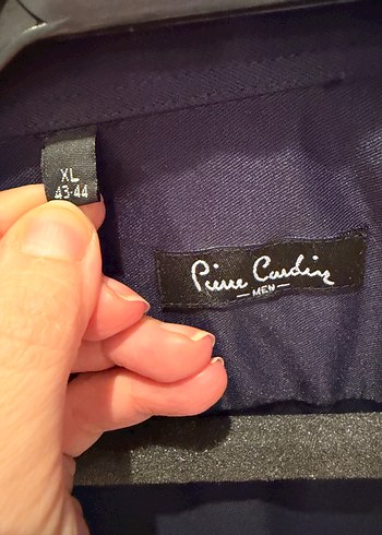 Pierre Cardin XL Erkek Lacivert Gömlek - Görsel 5