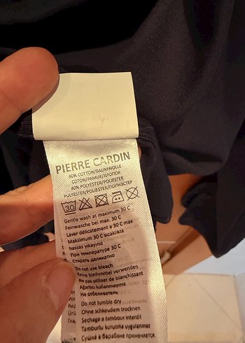 Pierre Cardin XL Erkek Lacivert Gömlek - Görsel 7