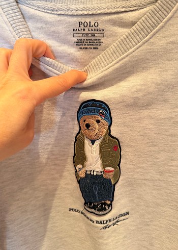 Polo Ralph Lauren Gri Unisex Sweatshirt - Görsel 2