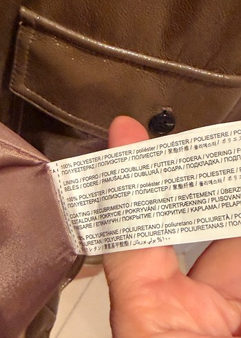 MNG S Haki Rugan Uzun Ceket - Görsel 8