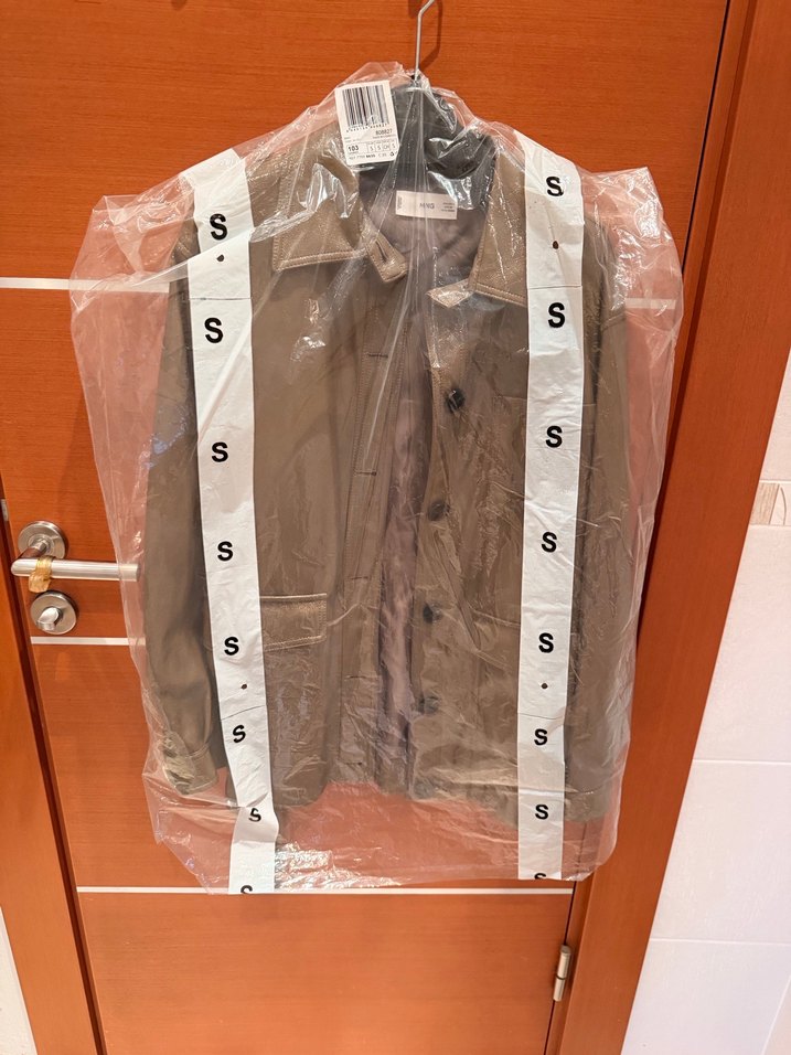 MNG S Haki Rugan Uzun Ceket - Görsel 4