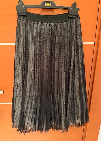 Beymen Club 34 Puantiye Pilili Midi Tül Etek - Görsel 5