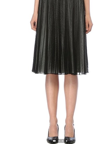 Beymen Club 34 Puantiye Pilili Midi Tül Etek - Görsel 4