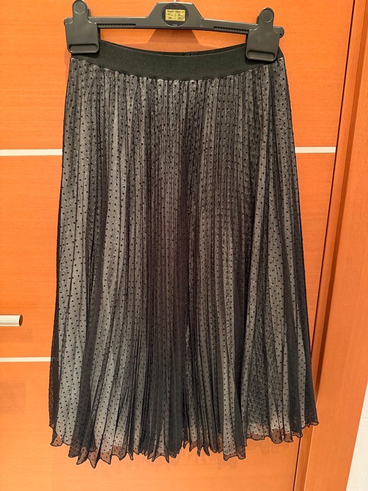 Beymen Club 34 Puantiye Pilili Midi Tül Etek - Görsel 5