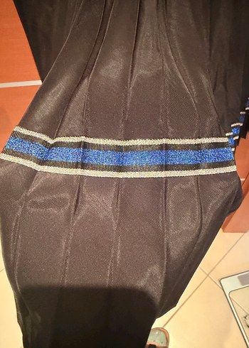 Esprit 34 Pliseli Uzun Siyah Etek - Görsel 4