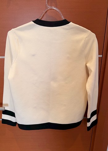 MNG S Krem Siyah Ceket / Hırka - Görsel 2