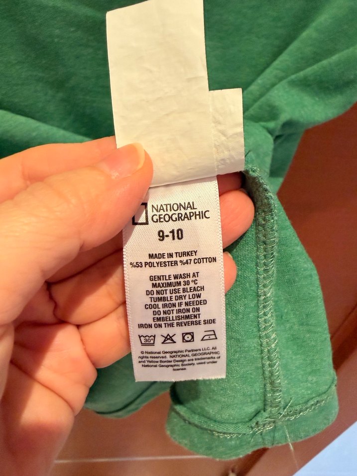 National Geographic 9-10 Yeşil T-shirt - Görsel 4