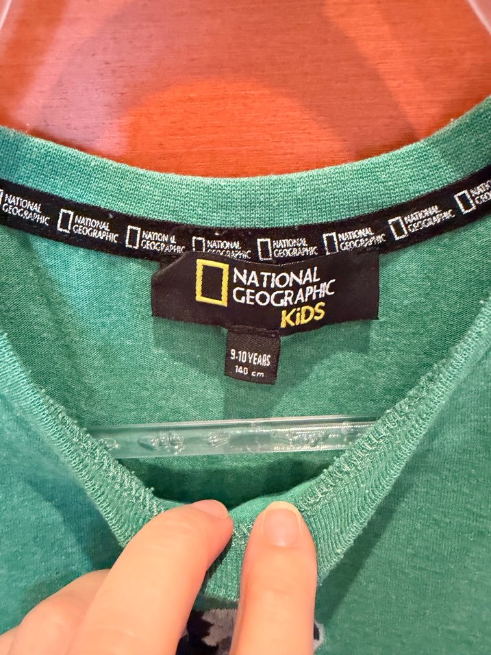 National Geographic 9-10 Yeşil T-shirt - Görsel 3