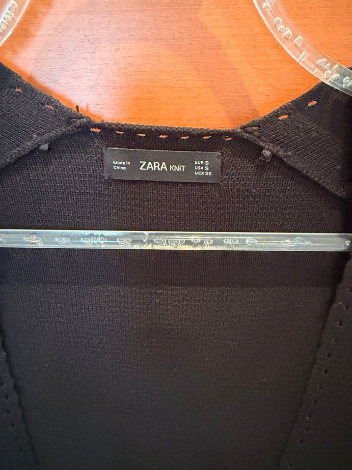 Zara S Siyah Hırka - Görsel 3