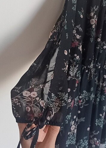 40 Beden C&A Çiçek Desenli Elbise