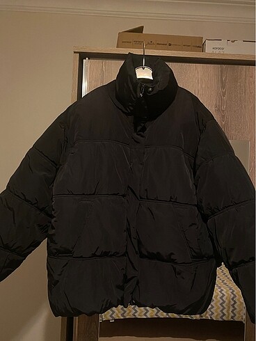 H&M Siyah Şişme Mont