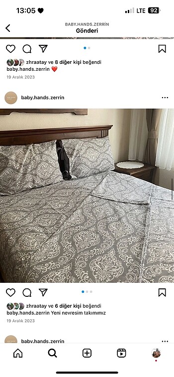 Beden Çift kişilik nevresim takımı