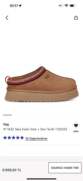 Ugg tazz