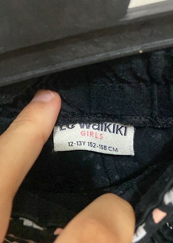 12-13 Yaş Beden çeşitli Renk Çocuk Bohem Mini Şort