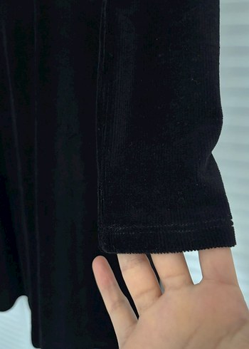 kadife elbise - Görsel 2