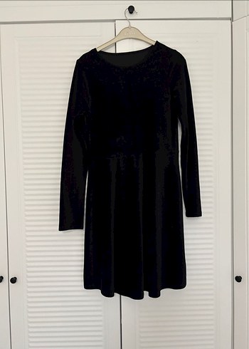 kadife elbise - Görsel 4