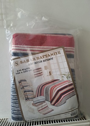 Çift Kişilik Çok Renkli Baskılı Battaniye 180x220 cm - Görsel 2