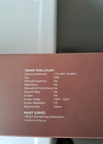 Ppolosmort Otomatik Saç Şekillendirici - Görsel 8