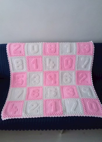 Örgü Bebek Battaniyesi - Görsel 3