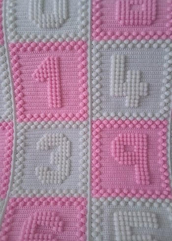 Örgü Bebek Battaniyesi - Görsel 2