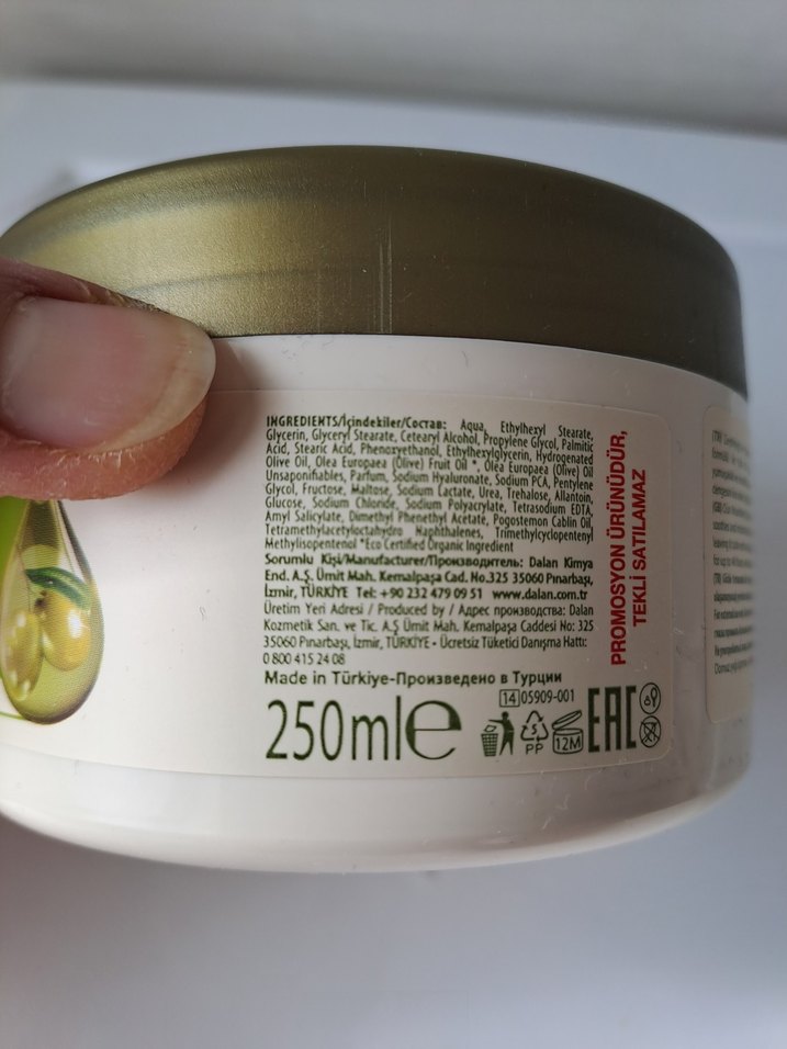 Organik Zeytinyağlı El Kremi %95 Doğal - Görsel 3