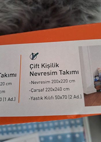 Mavi Çiçek Desenli Nevresim Takımı - Görsel 3