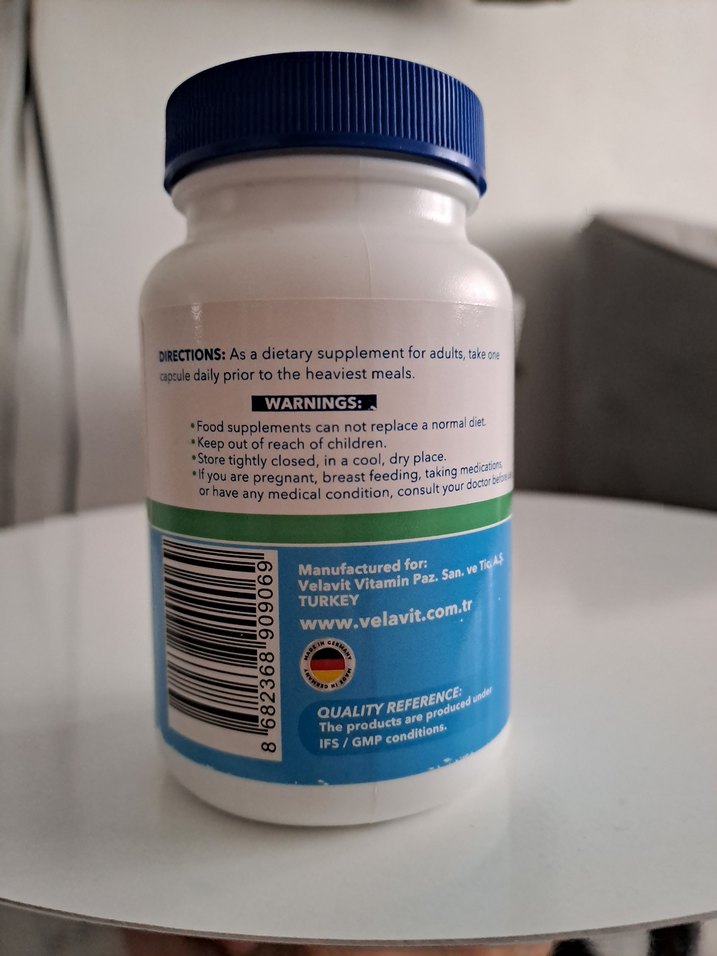 Velavit V-Probiotics Enzimli 30 Kapsül - Görsel 2