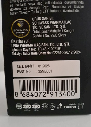 Magnezyum İçeren Takviye Edici Gıda 60 Kapsül - Görsel 5