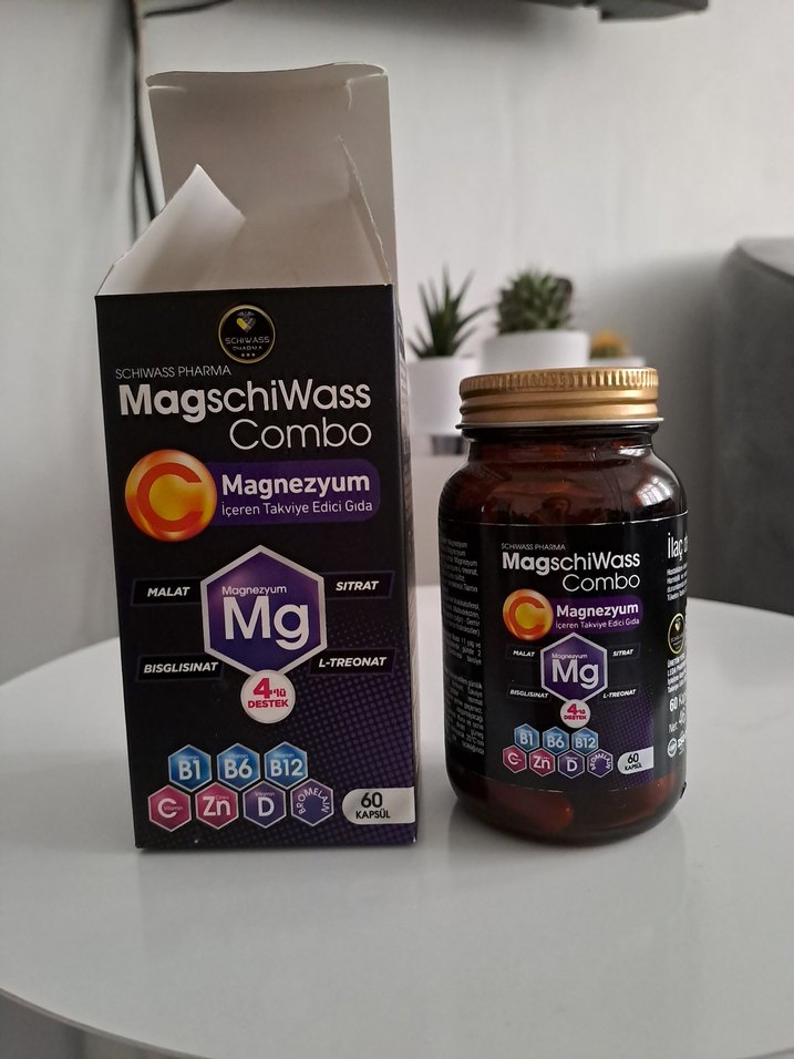 Magnezyum İçeren Takviye Edici Gıda 60 Kapsül - Görsel 2