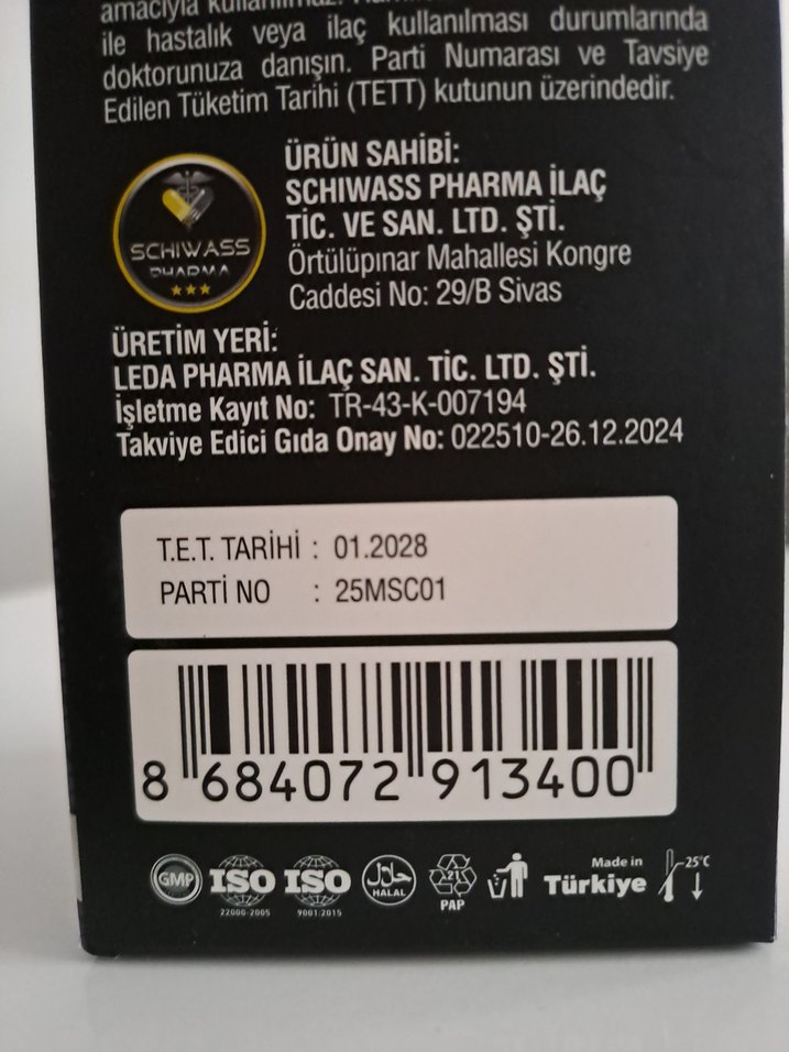 Magnezyum İçeren Takviye Edici Gıda 60 Kapsül - Görsel 5