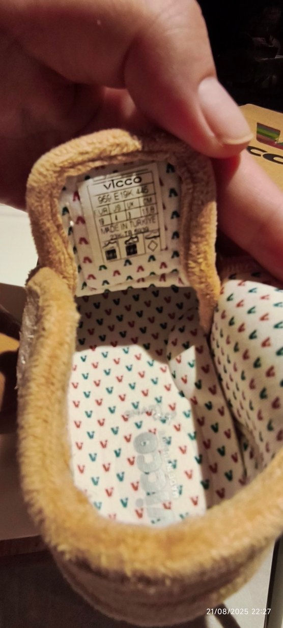 Unisex ilk adım ayakkabısı - Görsel 4