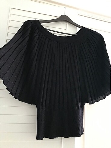 American Vintage Yarasa kol vintage şık triko bluz